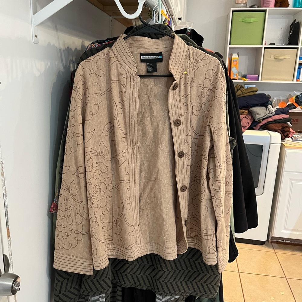 Requirements Large Linen Jacket - image 1